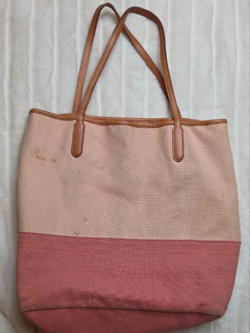 Burberry canvas tote